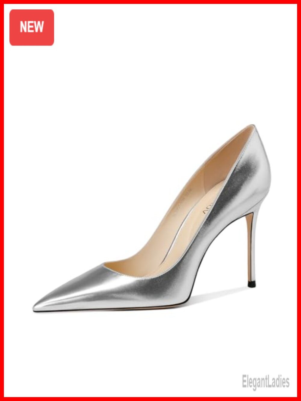 Pointed Toe Stiletto Heel Closed Toe Pumps Formal Dress Shoes